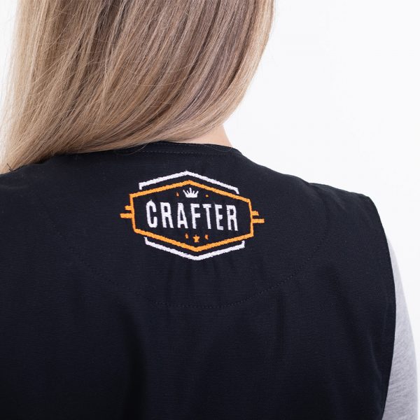 Crafter logo in gilet